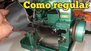 MAQUINA DE COSTURA OVERLOCK CHINESINHA PULANDO PONTO