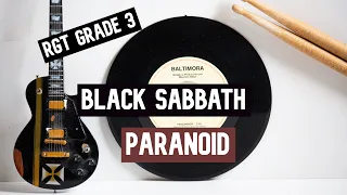 Black Sabbath - Paranoid (RGT GRADE 3) || Guitar Play Along TAB