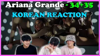 Korean React To Ariana Grande - '34+35'  MV 💖💖