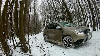 Dacia Duster 4x4 snow offroad