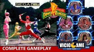 🎮 Power Rangers (Sega CD) Complete Gameplay