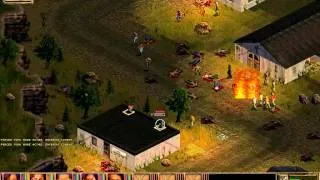 Jagged Alliance 2. Zombie Horde attacks Drassen