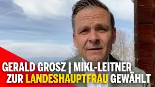 Gerald Grosz | Mikl-Leitner zur Landeshauptfrau gewählt