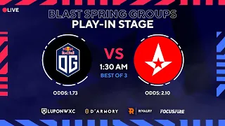 LIVE: Astralis vs OG Esports (BO3) | BLAST Premier Spring Groups [ENG/FIL]