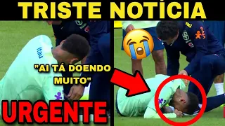 (URGENTE) NEYMAR SE MACHUCA E DÁ SUSTO EM TREINO DA SELEÇÃO BRASILEIRA NA FRANÇA 😱