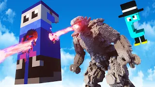 We Get Blown to Bits by Mechagodzilla in Teardown Multiplayer!