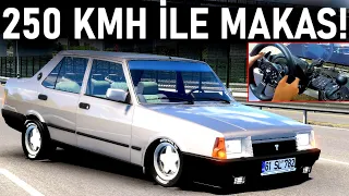 YARIŞI KAZANAN TOFAŞ! (YAZILIMLI) - 250 İLE MAKAS ATTIM OHAAA - ETS 2 Mod T300RS GT