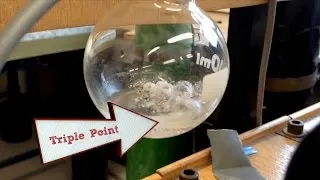 How Can This Chemical Be a Solid, Liquid, and Gas at the Same Time?