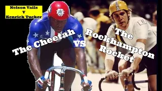 USA vs AUS Olympic Track Cycling Sprint Showdown Nelson Vails vs Kenrick Tucker