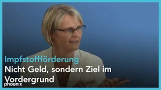 BPK: "Unterrichtung der Bundesregierung zu Corona-Impfstoffen" am 15.09.20