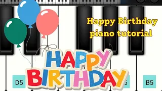 Surprise Someone Special: Happy Birthday Piano Tutorial.!