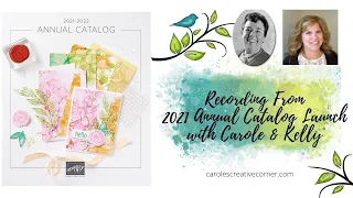 2021 Annual Catalog Launch