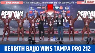 Kerrith Bajjo Wins 2021 Tampa Pro Men's 212 Bodybuilding - Bodybuilding TODAY Ep#36