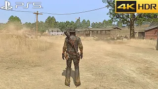 Red Dead Redemption (PS5) 4K HDR Gameplay