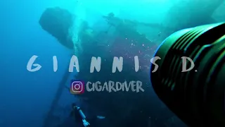 GIANNIS D. Red Sea Wreck dive during the Corona time 4K 🤙🏼