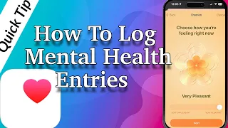 How to Log Your Mental Health on iPhone | iPhone Tips For Beginners