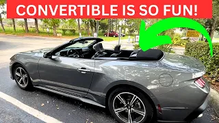 How To Open and Close The Convertible Top On 2024 S650 Mustang Convertible