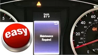 Super Easy! | How To Reset Toyota Camry Maintenance Required Light (2015-2017)