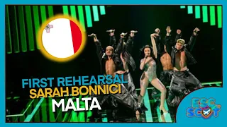 🇲🇹 Malta First Rehearsal | REACTION | Sarah Bonnici "Loop" Eurovision 2024