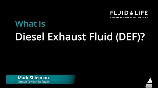 Diesel Exhaust Fluid   What is DEF