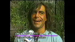 ORLANDO NETTI en "Teleshow" - Canal 13 - Diciembre 1990