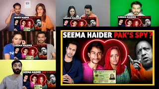 Seema Haider   Full Untold Story   Love Trap by a Pakistani Spy Mix Mashup Reaction