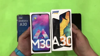 Samsung Galaxy A30 vs Samsung Galaxy M30