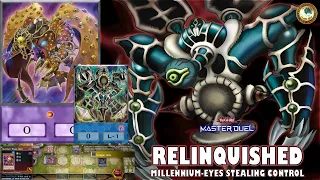 Relinquished of Chaos 👁️ Millennium-Eyes Restrict Anima / Stealing Control [Yu-Gi-Oh! MASTER DUEL]