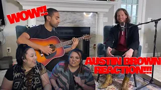 REACTING TO AUSTIN BROWN - STAND BY ME (SHE HAD TO LEAVE THE ROOM!!!)