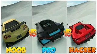 NOOB vs PRO vs HACKER | Extreme Car Driving Simulator | PART 2 | Unstoppable gaming