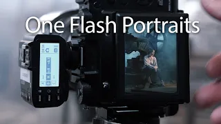 One flash portraits