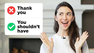 Stop Saying "THANK YOU!" Use these alternatives to SOUND LIKE A NATIVE