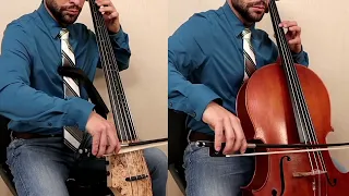 Bach AIR in G Major INTERMEDIATE Cello Duet