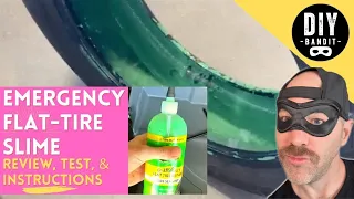 🍒 Does Emergency Flat Tire Puncture **Slime Sealant** Really Work?➔ Review, Test, and Instructions