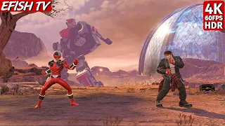 Shut up and play! Eric Myers vs Ryu (Hardest AI) - Power Rangers: Battle for The Grid | 4K 60FPS HDR