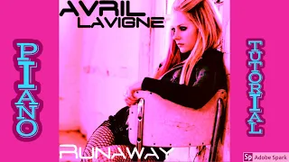 AVRIL LAVIGNE - "RUNAWAY" BEGINNERS PIANO TUTORIAL | #LEARN IT WITH ME |