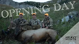 Opening Day | Wyoming Public Land Elk Hunt |4K| DIY General Season Tag | Hunting High Country Bulls!