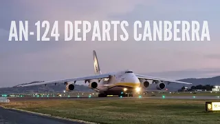 An-124 at Canberra Airport on 18 January 2023