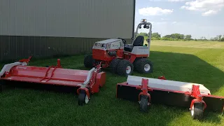 Ventrac Tough Cut Vs Fine Cut Flail  Cut Quality!