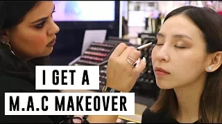 I Get A Makeover at M.A.C