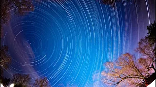 4K Night Time Lapse March 1, 2024 #nightsky #startrails #nightlapse #DameDevilDog #asmr #Stars