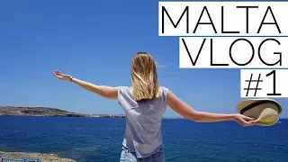 Malta zwiedzanie: Pierwsze wrażenia Msida i Valletta VLOG #1