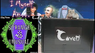 Coven - May 2024 - Theme Strange & Unusual Unboxing - Monthly Subscription Box Aesthetic Gothic