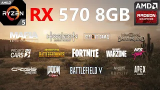 RX 570 8GB Test in 20 Games in 2020