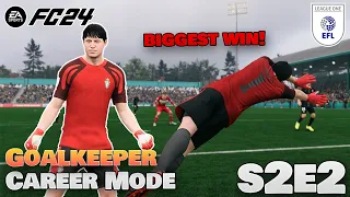 BIGGEST WIN YET! - Goalkeeper Career Mode EAFC24 #S2E2