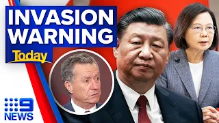 China could invade Taiwan by 2027, warns Xi Jinping | 9 News Australia