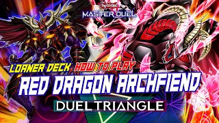 MASTER DUEL - COMBO GUIDE LOANER DECK NEW EVENT DUEL TRIANGLE: RED DRAGON DECK (SYNCHRO TEAM)