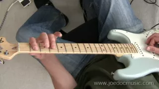 Learn Surf Guitar - Rhythm Playing - joedocmusic.com guitar journal june 2012 pt.2/3