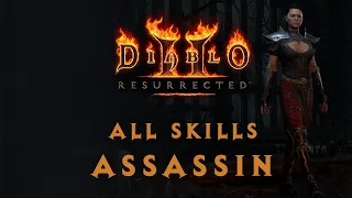 Diablo 2 Resurrected: Assassin  Skills |D2R|