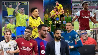 RONALDO SCORES TO MAKE...CHELSEA NEWS, KUDUS TRANSFER, DORTMUND 1 PSG 0, MAN UTD, AND ALL LATEST